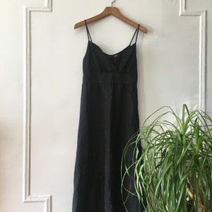 Mossimo 100% Linen spaghetti strap sun dress